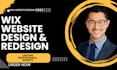 design wix website design redesign wix website