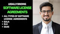 draft software license agreements eula, saas and sla