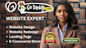 design godaddy website redesign godaddy website design develop godaddy