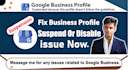 fix google business profile suspend or disabled  suspension issue