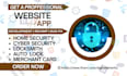 create home security cybersecurity locksmith auto  car lock repair website app