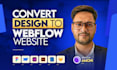 convert figma PSD xd ai sketch design to webflow website