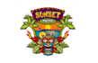 tiki bar live music venue paired restaurant logo