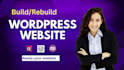 create online course website wordpress, kajabi,thinkific lms website