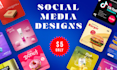 create social media design for your brand