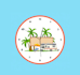 make known and trustworthy clock face logo design
