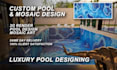make photo realistic swimming pools, mosaic tile murals and 3d visualization