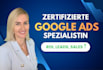 setup google ads campaigns in german, adwords optimization