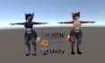 design 3d furry avatar vrchat character design rigging 3d model vrc avatar