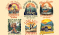 do custom vintage graphics tshirt and typography t shirt design