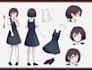 create beautiful anime character design and concept art