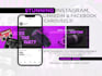 design premium facebook, linkedin, and instagram carousel post
