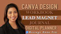 do book design lead magnet workbook journal digital planner habit tracker design