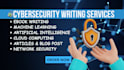 write ai, cyber security ebook, blockchain, web, tech articles, tella course