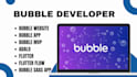 develop bubble io, flutterflow, mvp, bubble saas app, web app, adalo, flutter
