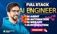 be ai orchestrator and do ai agent, ai automation, ai integration, mcp, rag, llm