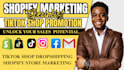 setup tiktok shop sales shopify marketing tiktok shop dropshipping shopify store