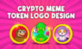 design crypto meme token, crypto logo