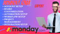 do monday CRM setup full automations pipeline management and integrations