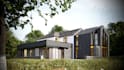 create a realistic 3d rendering architecture