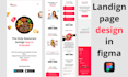 design professional landing page