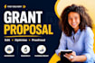 proofread, edit and format your grant proposal