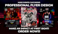 design a custom flyer for a live music show