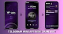 develop telegram mini app, telegram mini game, telegram mini web