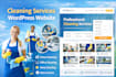 design cleaning service laundry drycleaning office cleaning website