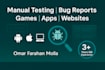 qa test your game, app, or website for bugs