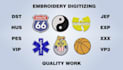 do top quality embroidery digitizing fast and accurate