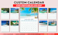 do etsy digital planner, custom digital planner and calendar