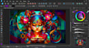 do anything in any software for graphic design or illustration or photo editing