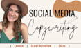 write social media copy