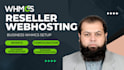 install whmcs on your vps and setup your reseller webhosting