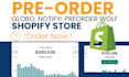 setup preorder globo notify preorder wolf shopify back in restock shopify expert