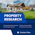 do property research and real estate calculations