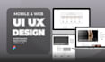 design modern UI UX in figma for mobile and web