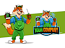 design cute mascot and character logo illlustration