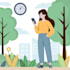 do flat style illustration , vector illustration, clean