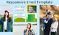 design mailchimp email template newsletter