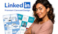 create a professional post design for instagram linkedin facebook