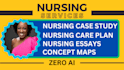 provide nursing services, care plan, soap note, case study and concept map