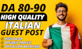 do italy guest post and create italy backlinks
