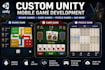 develop custom unity mobile game app board game and card game for android ios