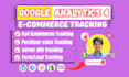 setup google analytics 4, ga4 ecommerce conversion tracking with server site gtm