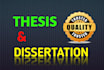 expertly proofread and edit manuscripts, thesis, grants and dissertations