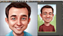 make a cartoon caricature avatar illustration