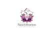 art sanctification powerful logo design
