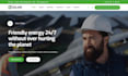 design website for roofing, electrician, plumbing, hvac